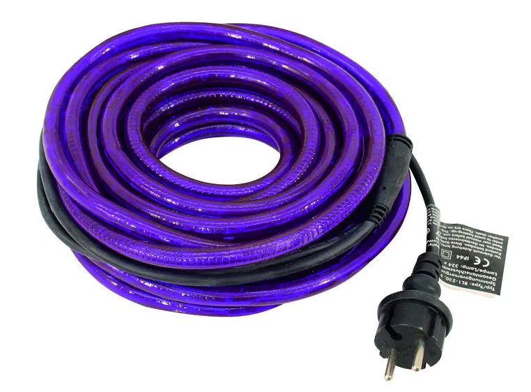 EUROLITE RUBBERLIGHT RL1-230V violet 9m 